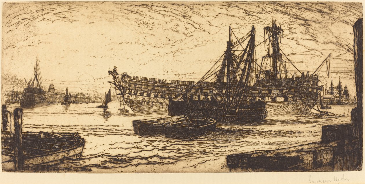 Az Agamemnon szakítása alkotó: Francis Seymour Haden