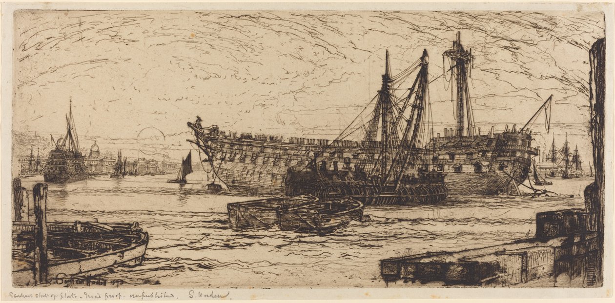 Az Agamemnon szakítása alkotó: Francis Seymour Haden
