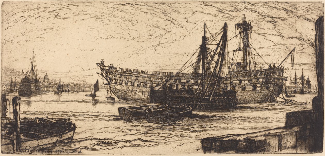 Az Agamemnon szakítása alkotó: Francis Seymour Haden