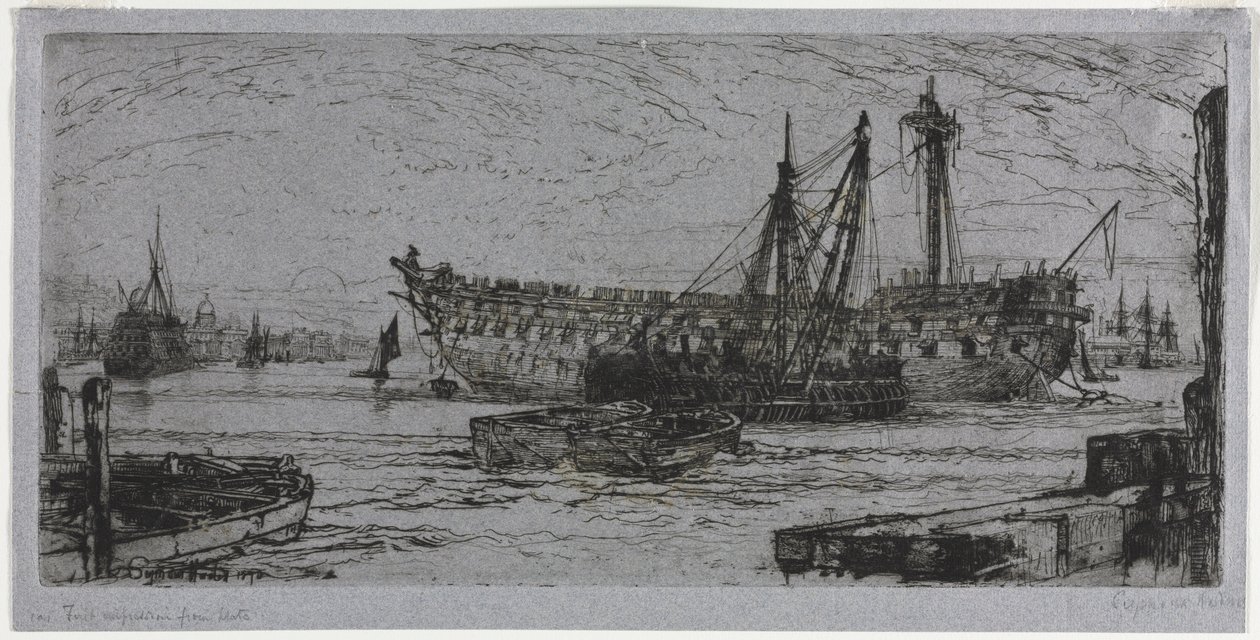 Az Agamemnon szakítása alkotó: Francis Seymour Haden