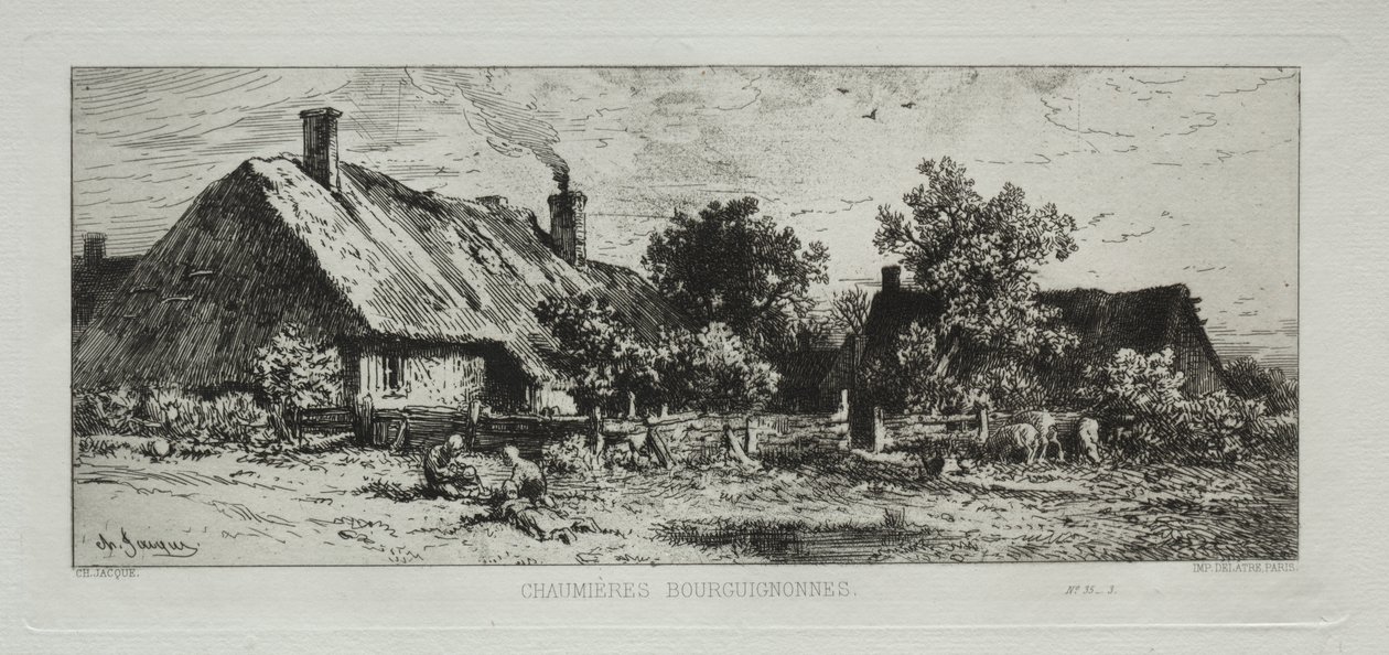 Burgundi nyaralók alkotó: Francis Seymour Haden