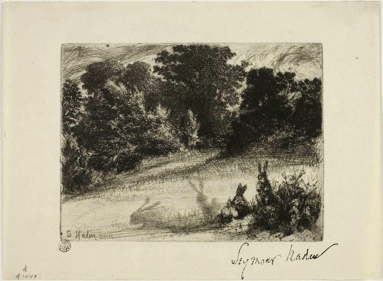 Combe Bottom alkotó: Francis Seymour Haden