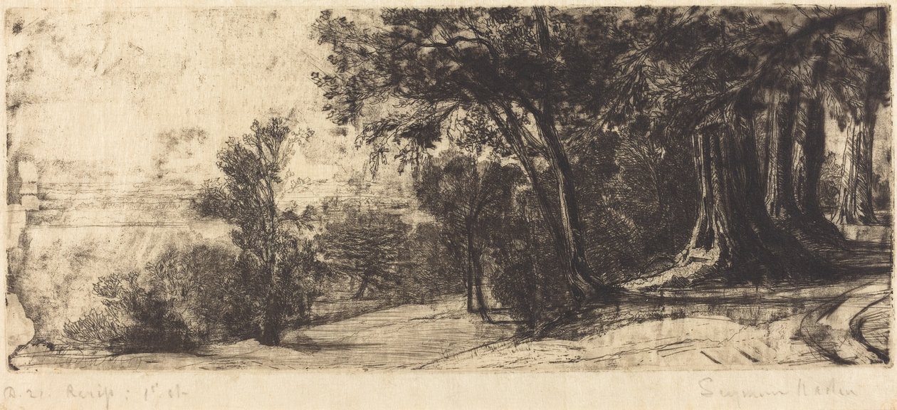 Kora reggel - Richmond alkotó: Francis Seymour Haden