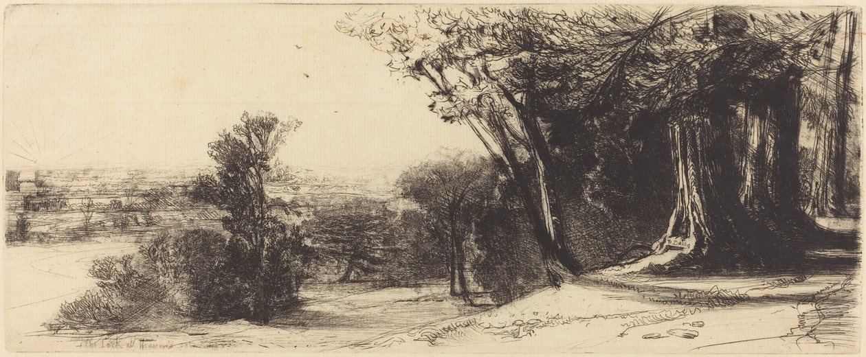 Kora reggel - Richmond alkotó: Francis Seymour Haden