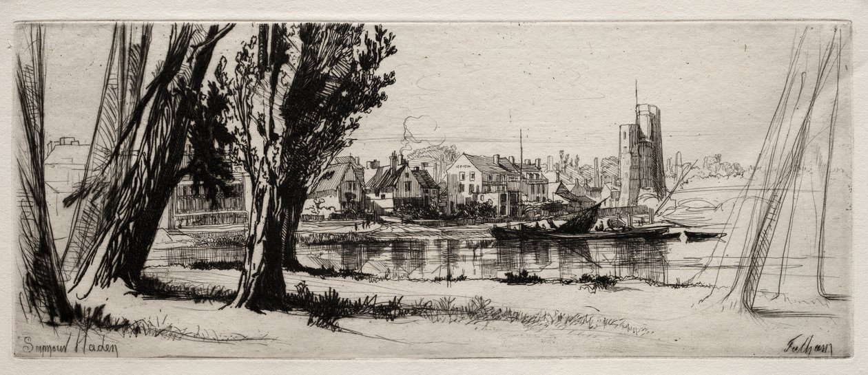 Fulham alkotó: Francis Seymour Haden