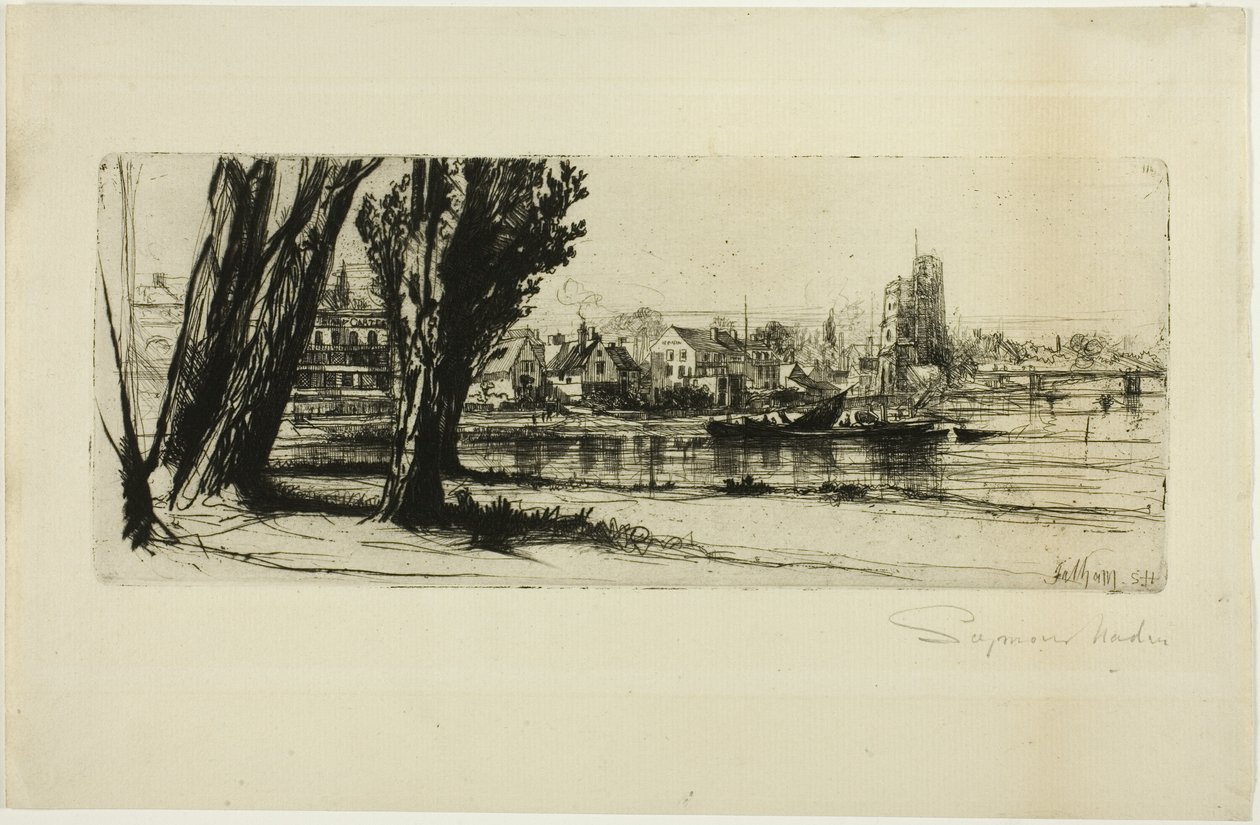 Fulham alkotó: Francis Seymour Haden