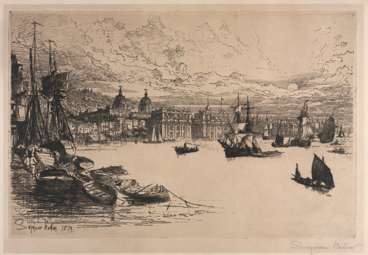 Greenwich alkotó: Francis Seymour Haden
