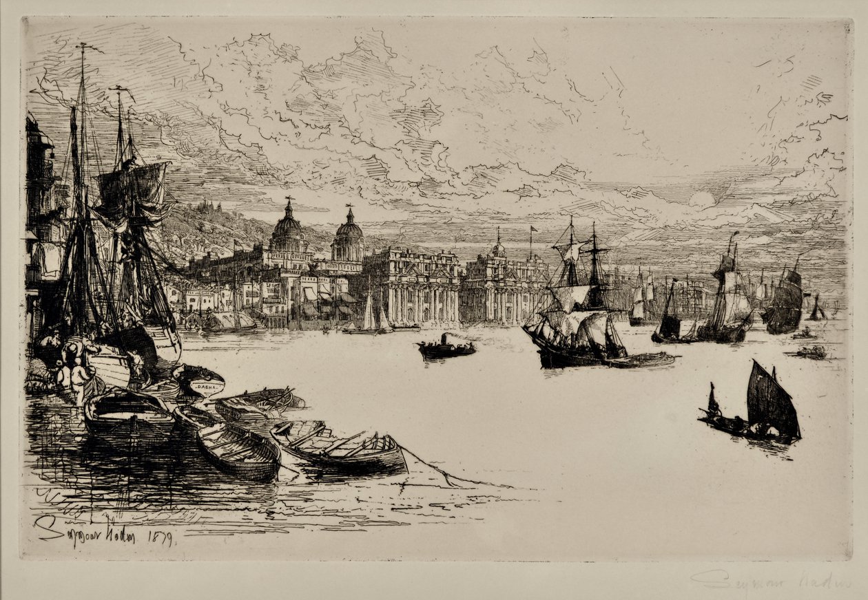 Greenwich alkotó: Francis Seymour Haden