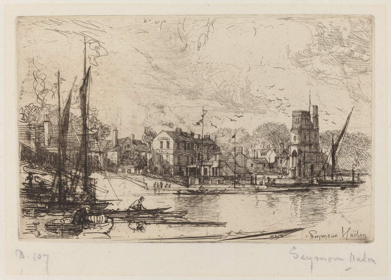 Harry Kelly, Putney alkotó: Francis Seymour Haden