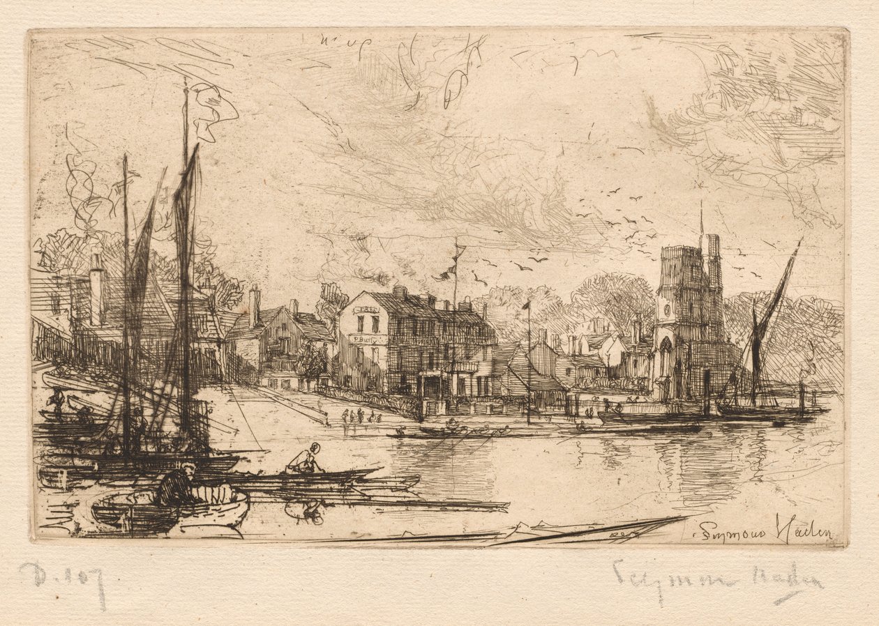 Harry Kelly, Putney alkotó: Francis Seymour Haden