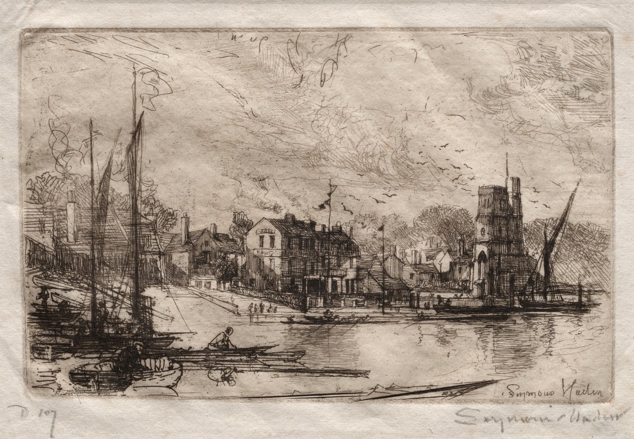 Harry Kellys, Putney. alkotó: Francis Seymour Haden