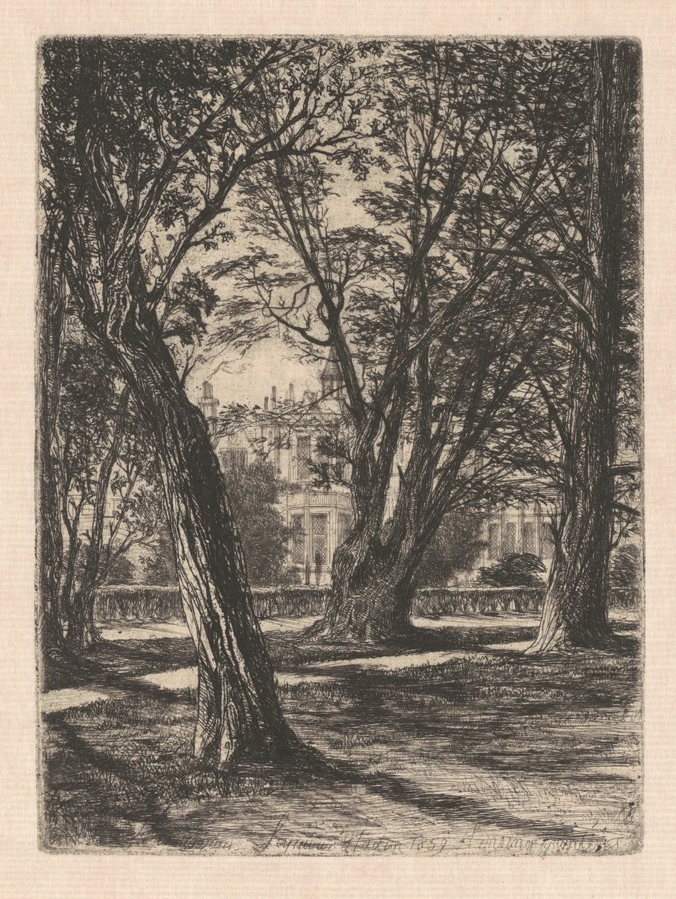 Kensington Gardens, 1. szám alkotó: Francis Seymour Haden