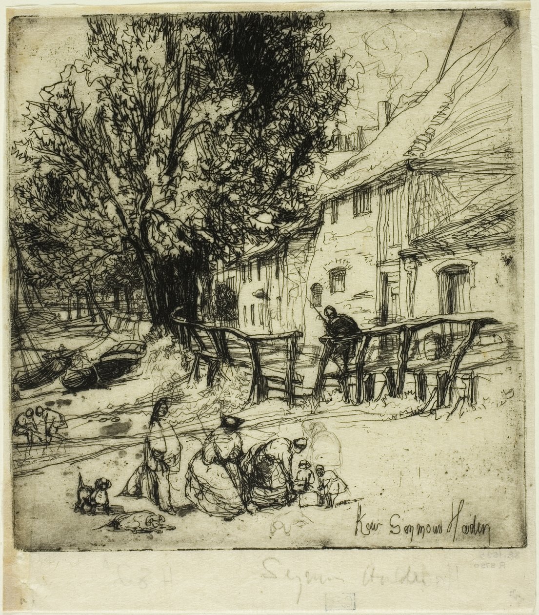 Kew Side, Egy töredék alkotó: Francis Seymour Haden