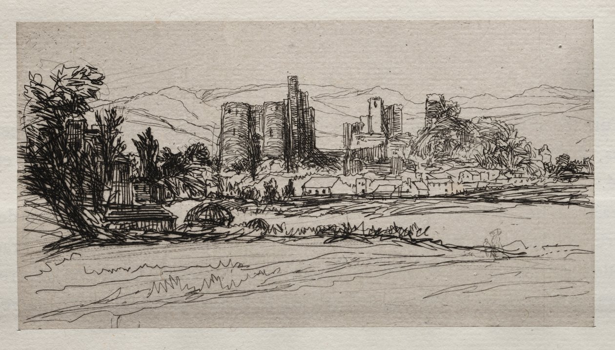 Kidwelly kastély alkotó: Francis Seymour Haden