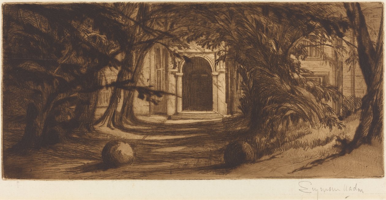 Mytton Hall alkotó: Francis Seymour Haden