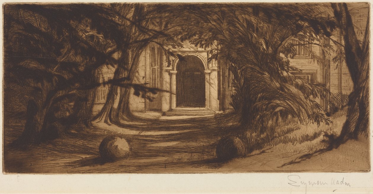 Mytton Hall alkotó: Francis Seymour Haden