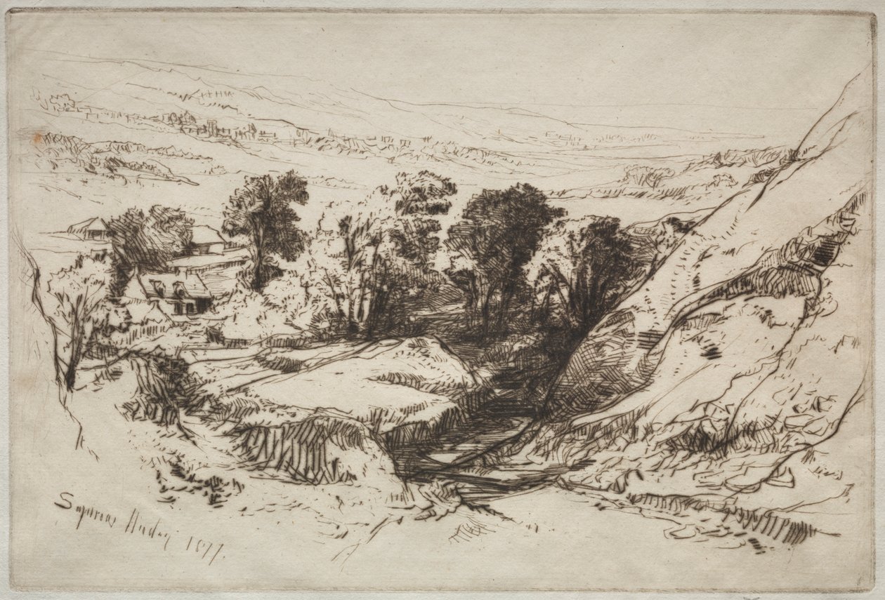 Kilenc Barrow Down alkotó: Francis Seymour Haden