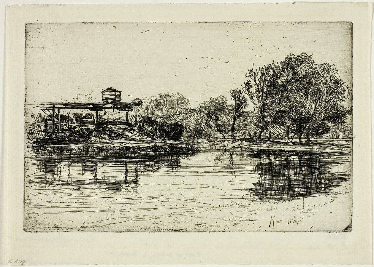 Vasúti behatolás alkotó: Francis Seymour Haden