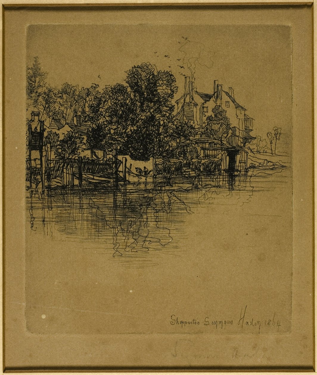 Shepperton alkotó: Francis Seymour Haden