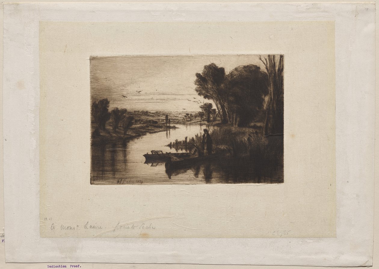 Thames Fisherman alkotó: Francis Seymour Haden