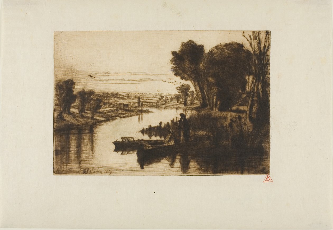 Thames Fishermen, I. sz alkotó: Francis Seymour Haden