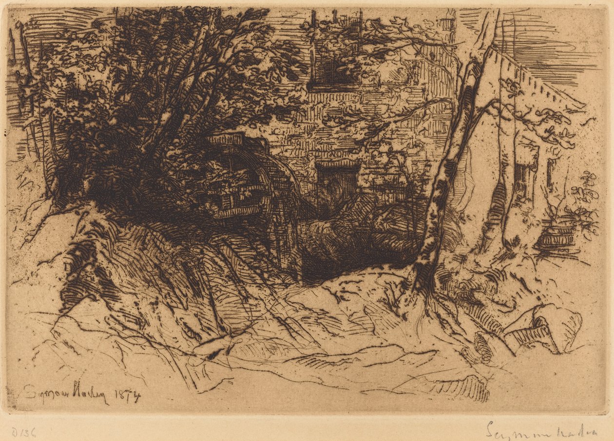 A Malomkerék alkotó: Francis Seymour Haden