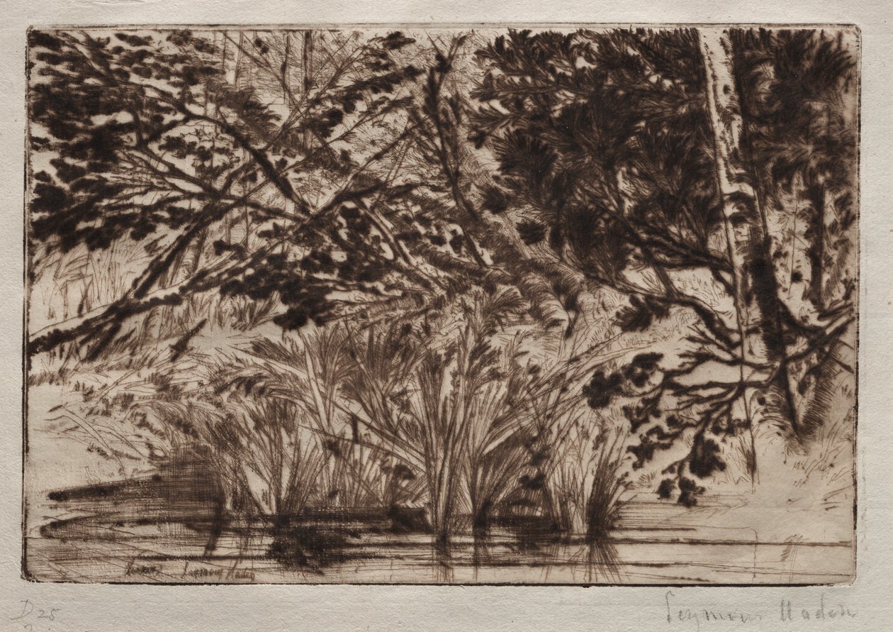 Egy Brook szája második lemez. alkotó: Francis Seymour Haden