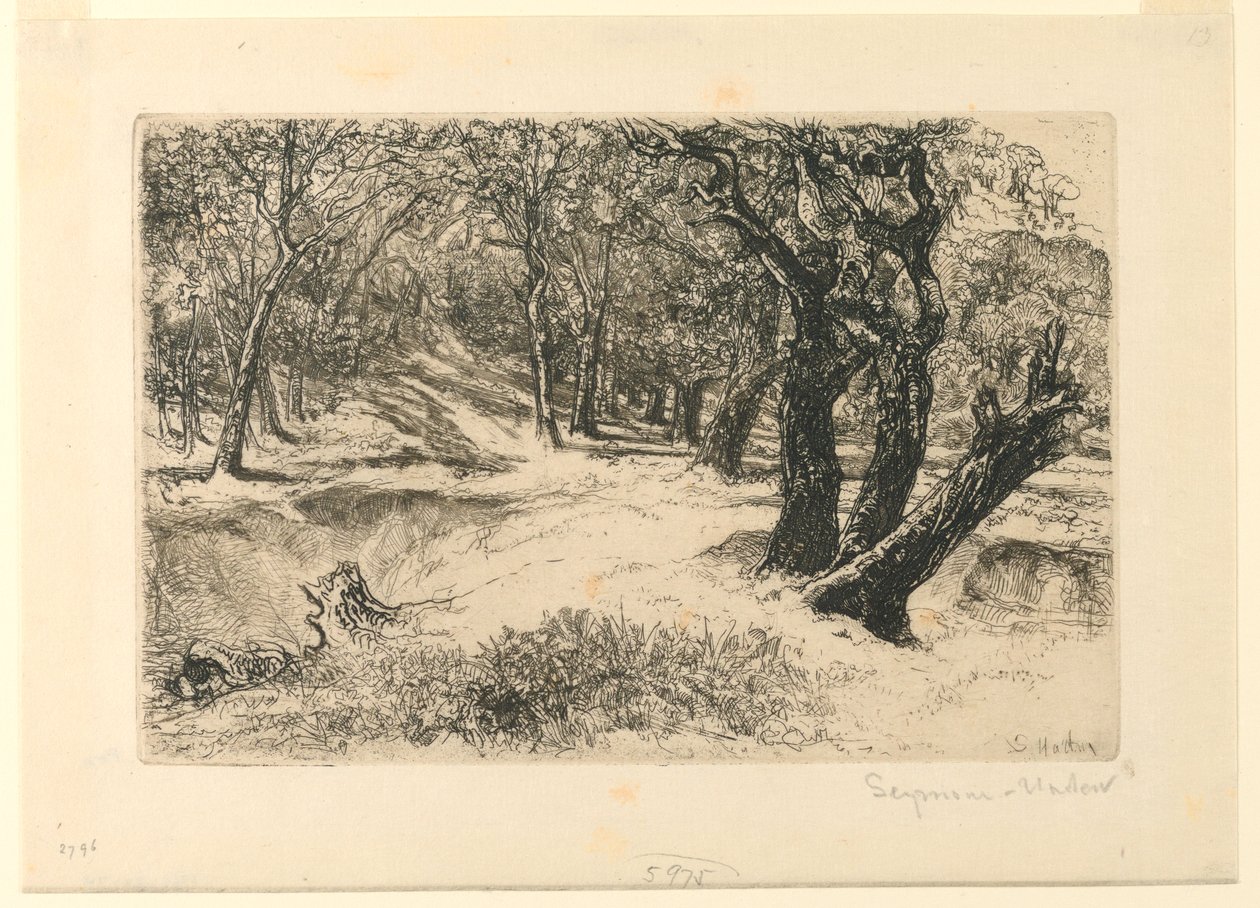 A három nővér alkotó: Francis Seymour Haden