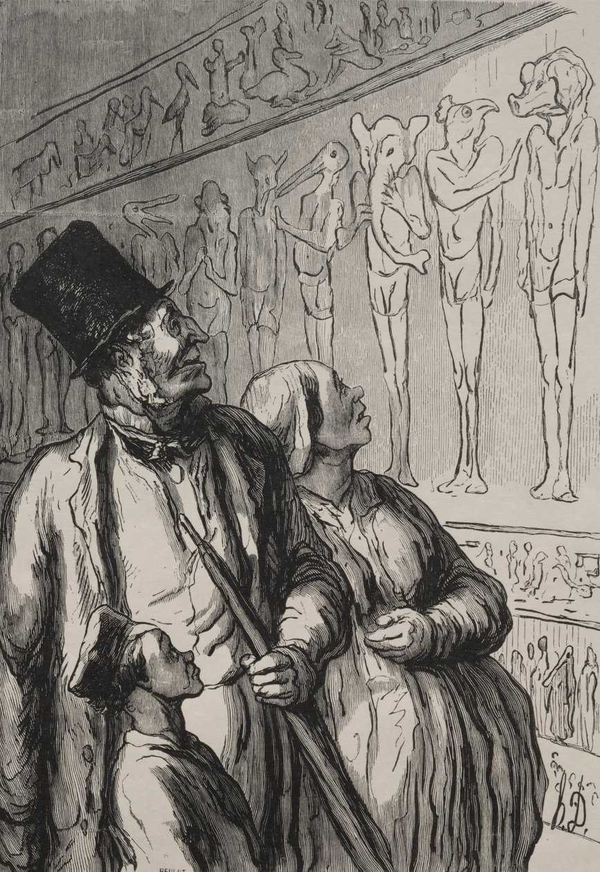 A világkiállítás: Az ókori egyiptomiak nem voltak szépek alkotó: Francis Seymour Haden