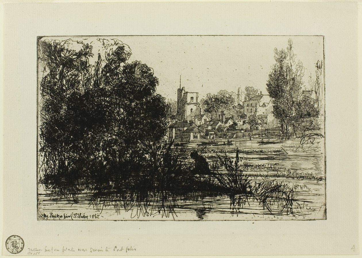 Twickenham templom alkotó: Francis Seymour Haden