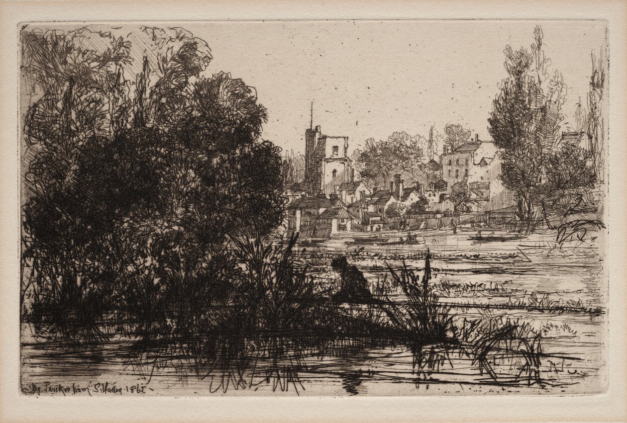 Twickenham templom alkotó: Francis Seymour Haden