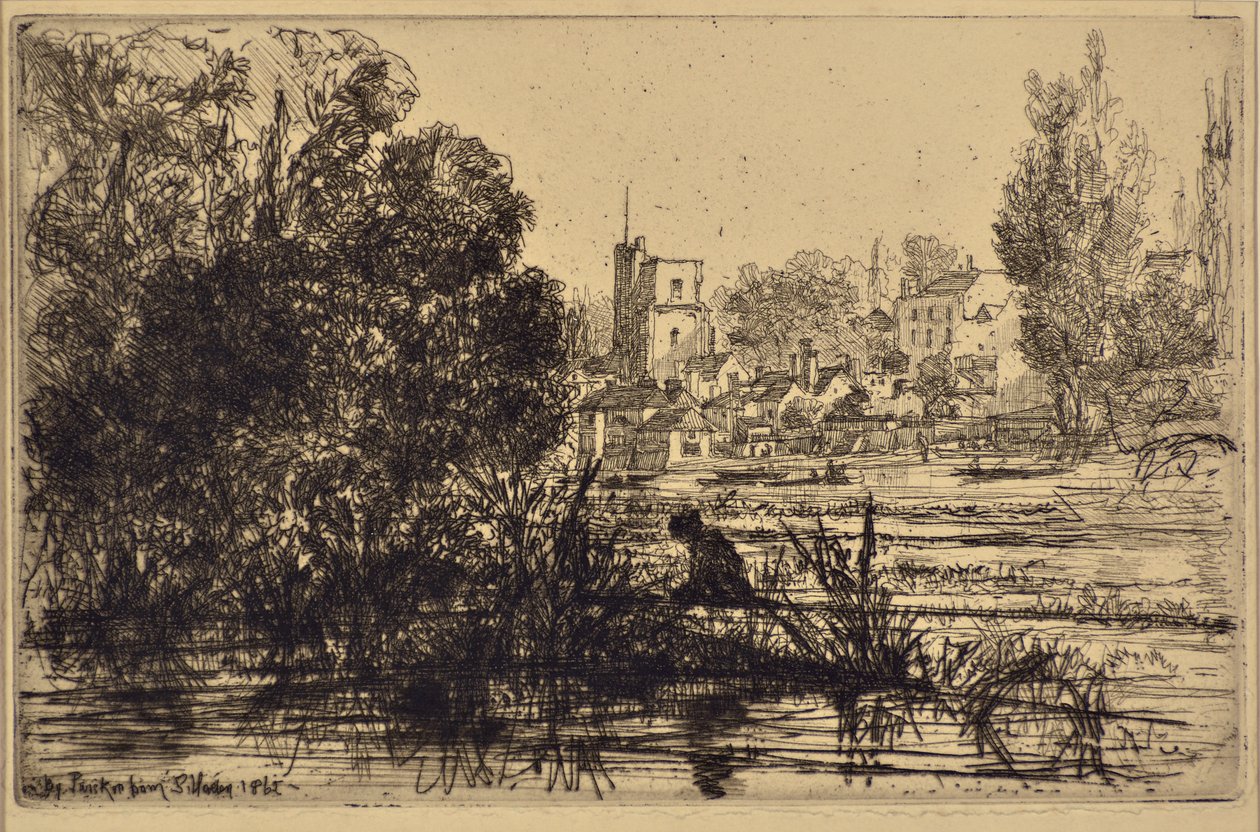 Twickenham templom alkotó: Francis Seymour Haden