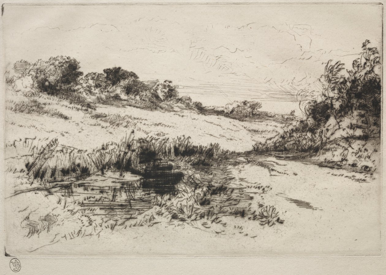 Szélmalomdomb, 1. sz alkotó: Francis Seymour Haden