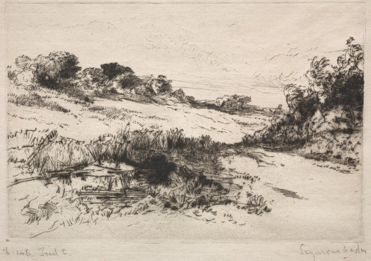 Szélmalomdomb, 1. sz alkotó: Francis Seymour Haden