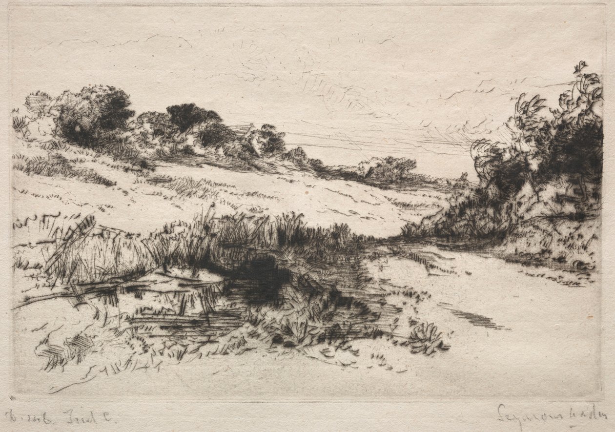 Szélmalomdomb, 1877. 1. sz. alkotó: Francis Seymour Haden