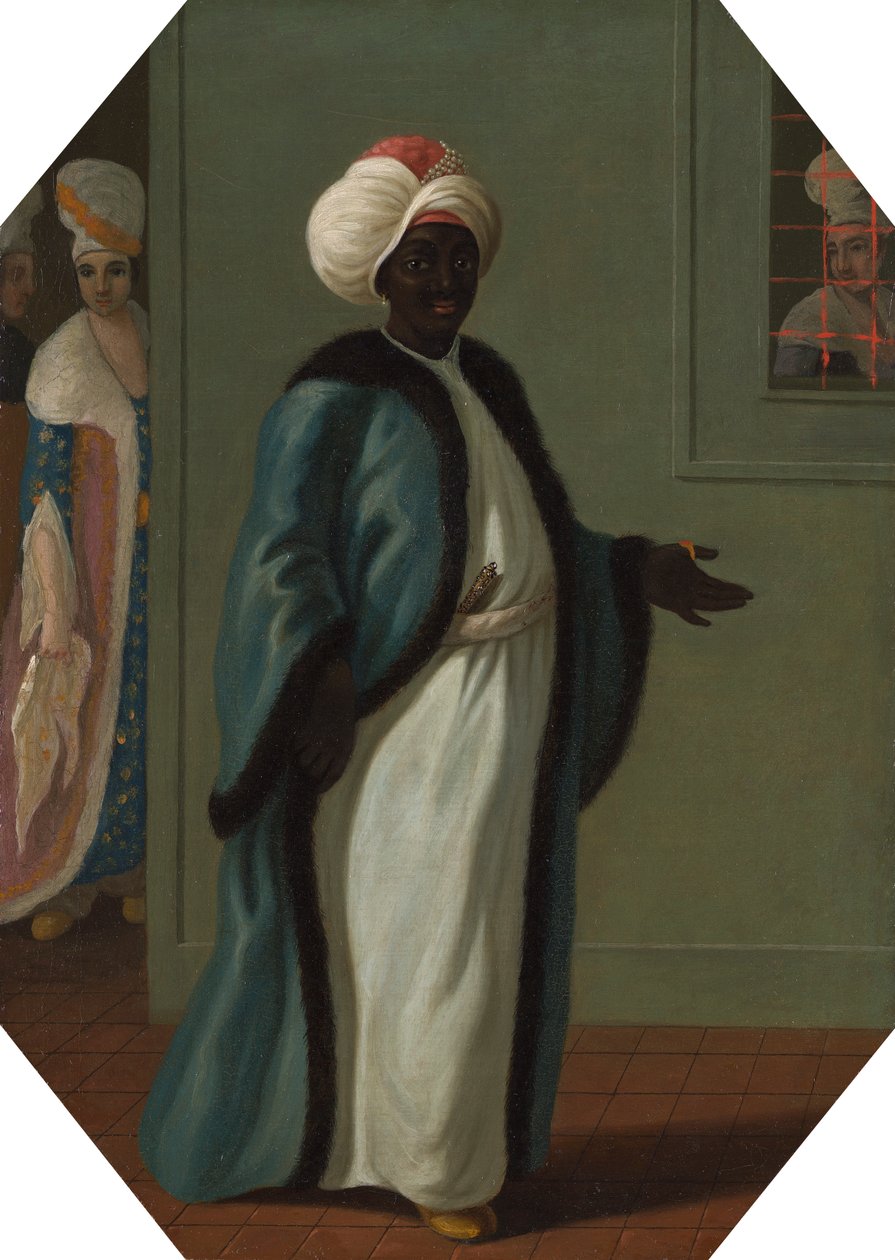 Kisler Aga, a Fekete Eunuchok főnöke és a Serraglio első őrzője alkotó: Francis Smith