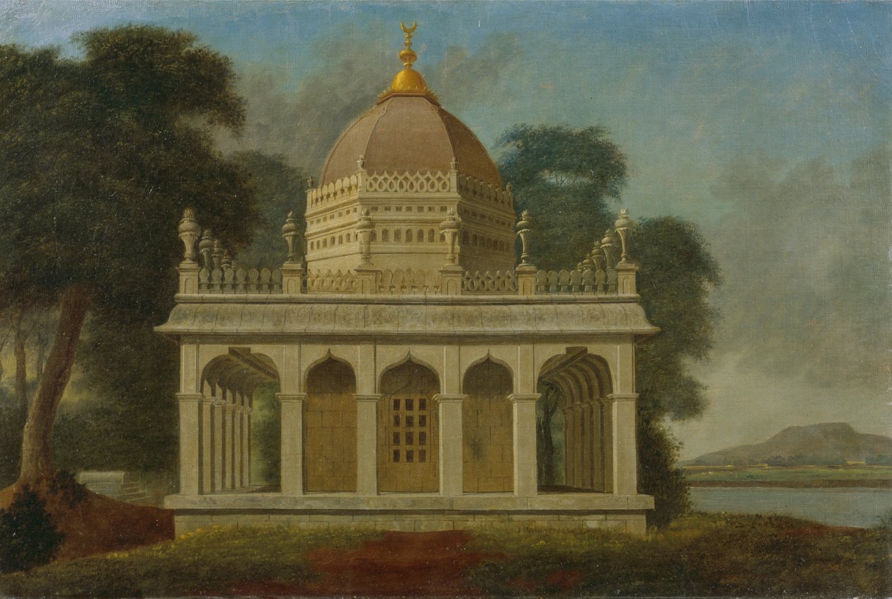 Mauzóleum Outatoriban, Trichinopoly közelében alkotó: Francis Swain Ward