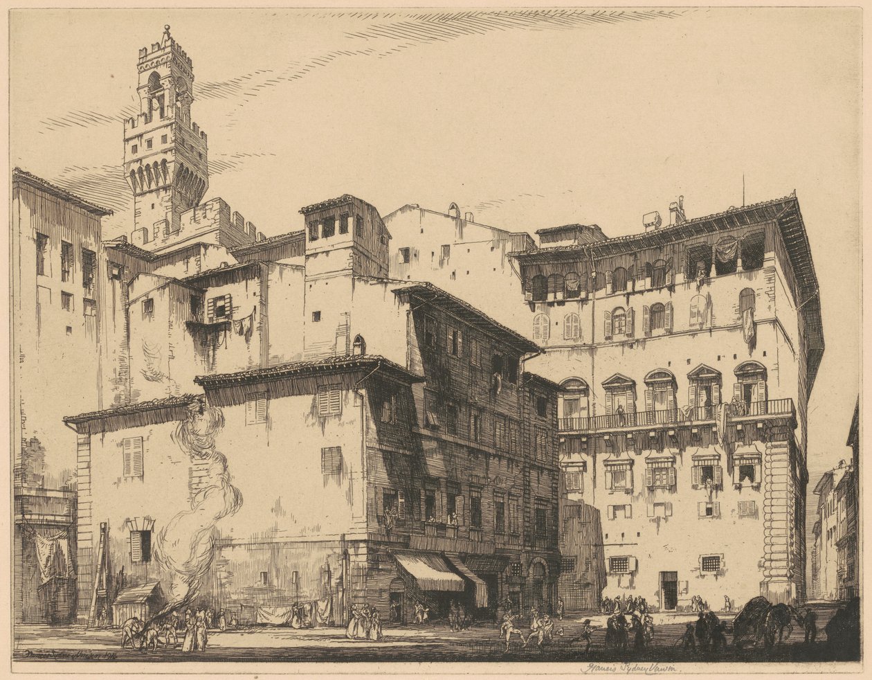Municipio, Firenze alkotó: Francis Sydney Unwin