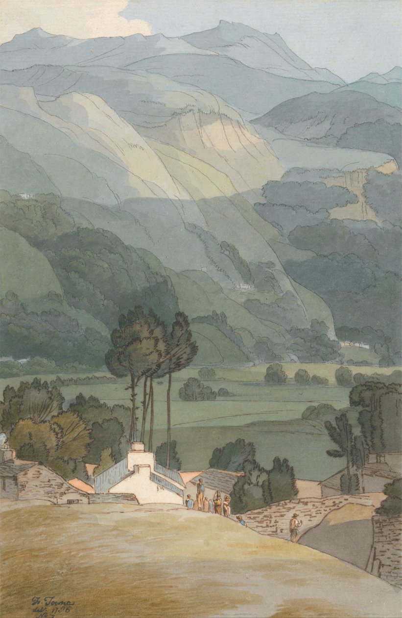 Ambleside alkotó: Francis Towne