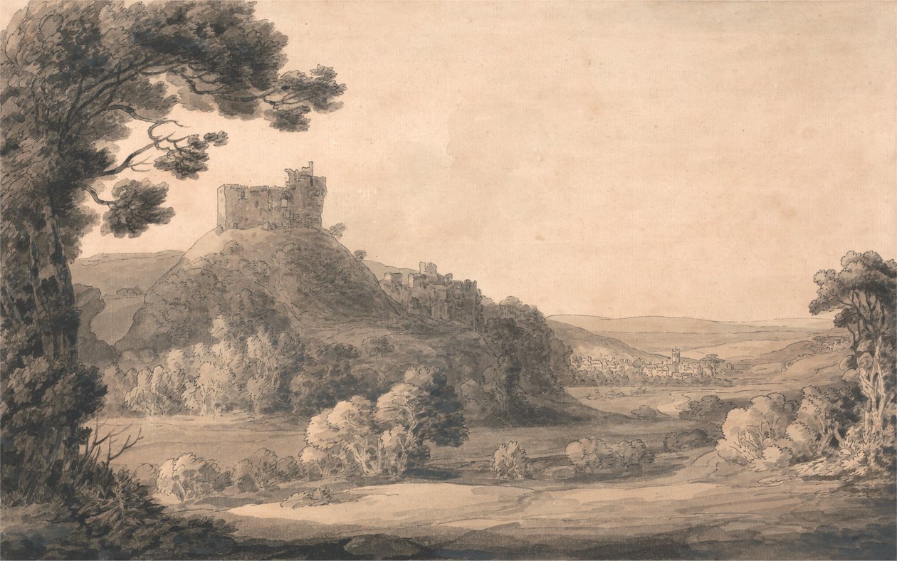 Okehampton kastélya alkotó: Francis Towne