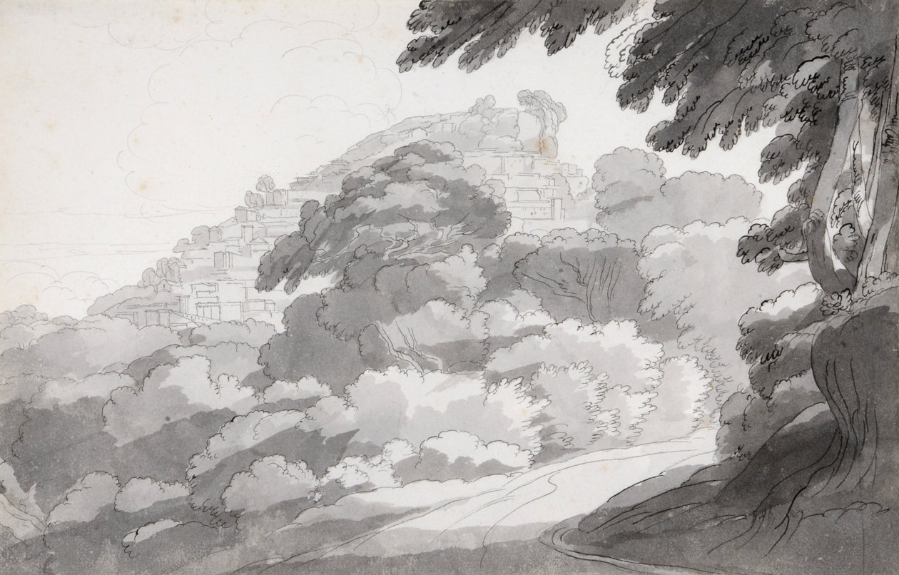 Rocca di Papa alkotó: Francis Towne