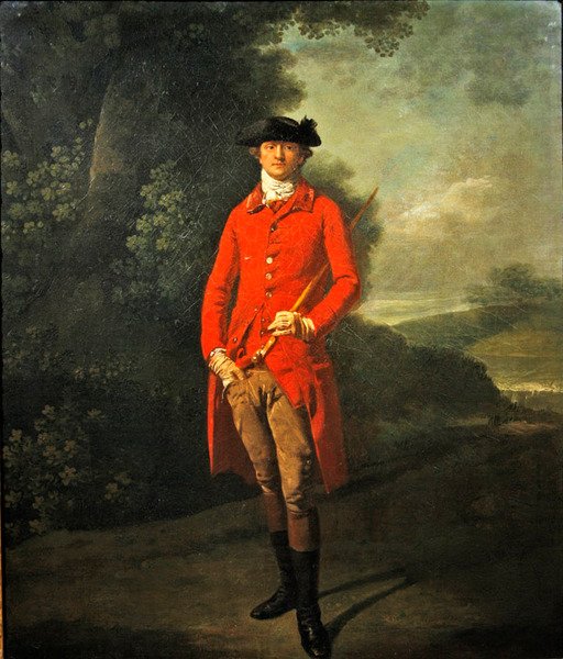 Lord Spencer Hamilton portréja (olaj, vászon) alkotó: Francis Wheatley