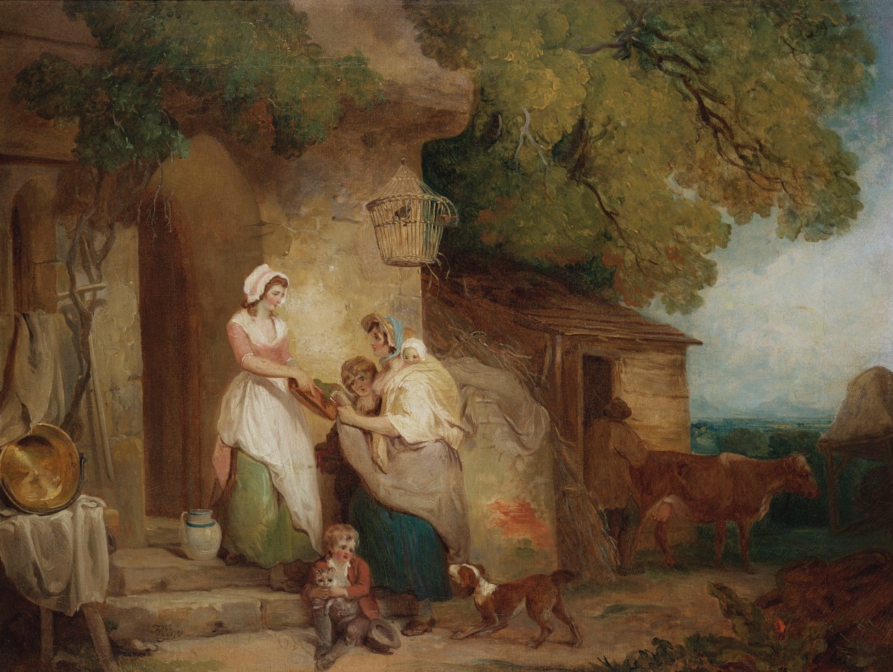 Rusztikus jóindulat, 1791 alkotó: Francis Wheatley