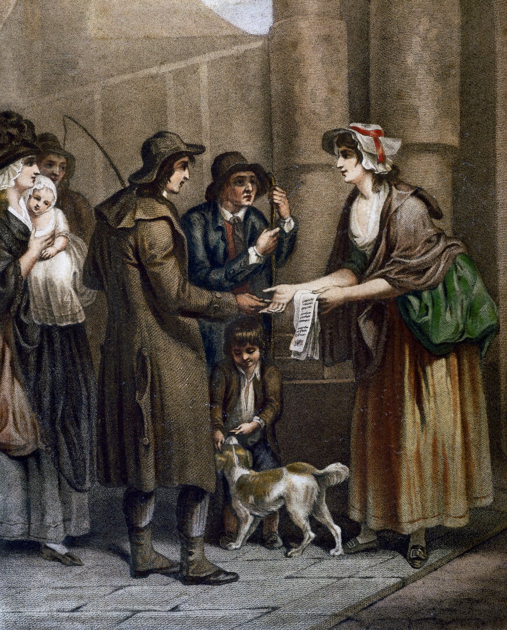 Francis Wheatley (1747-1801) metszetei új dalokhoz, a Cries Londonban, Egyesült Királyság alkotó: Francis Wheatley