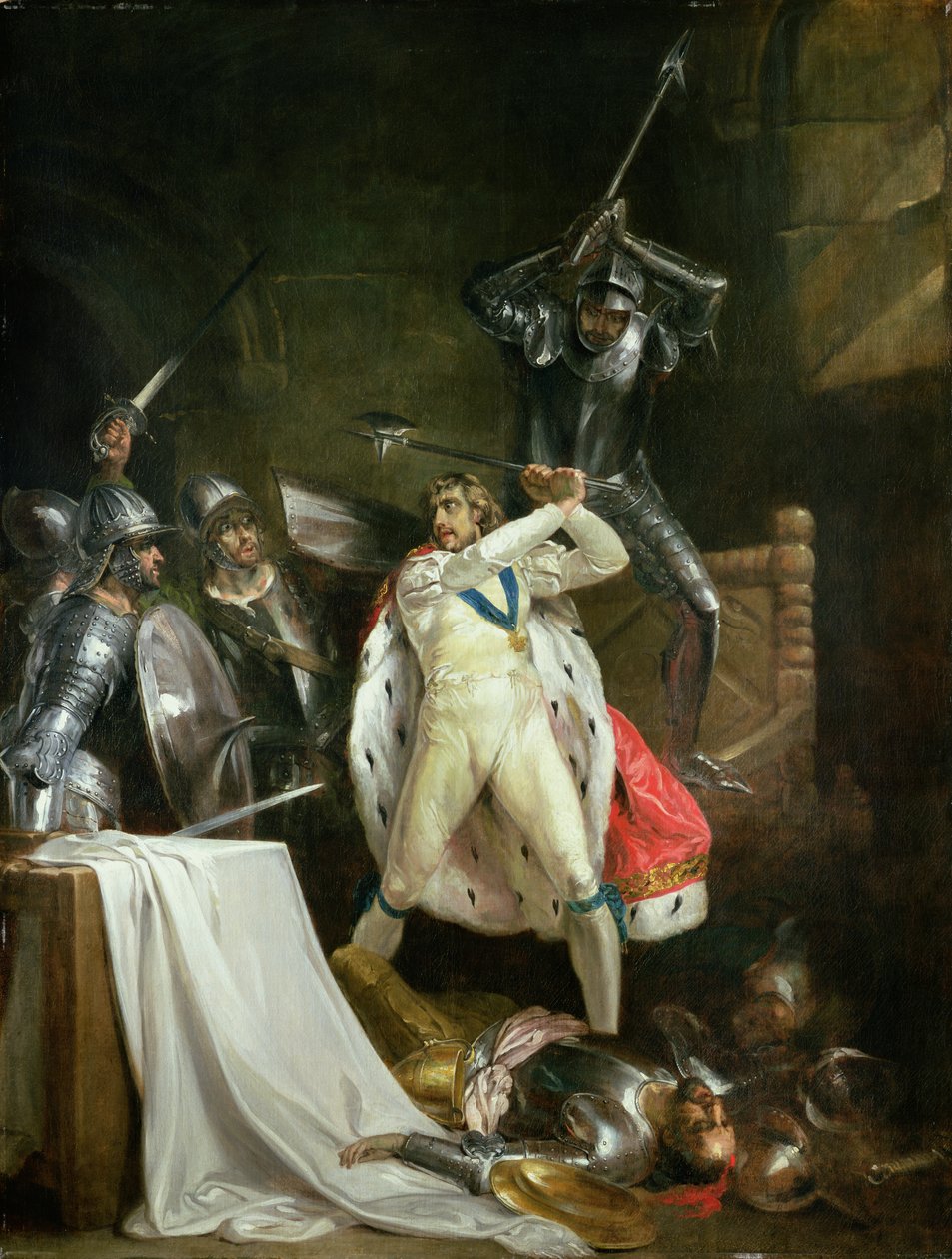 II. Richárd király halála, 1792-93) alkotó: Francis Wheatley