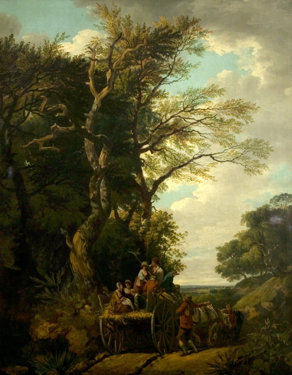 A Harvest Waggon alkotó: Francis Wheatley