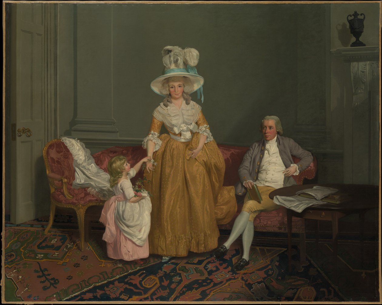 A Saithwaite család alkotó: Francis Wheatley
