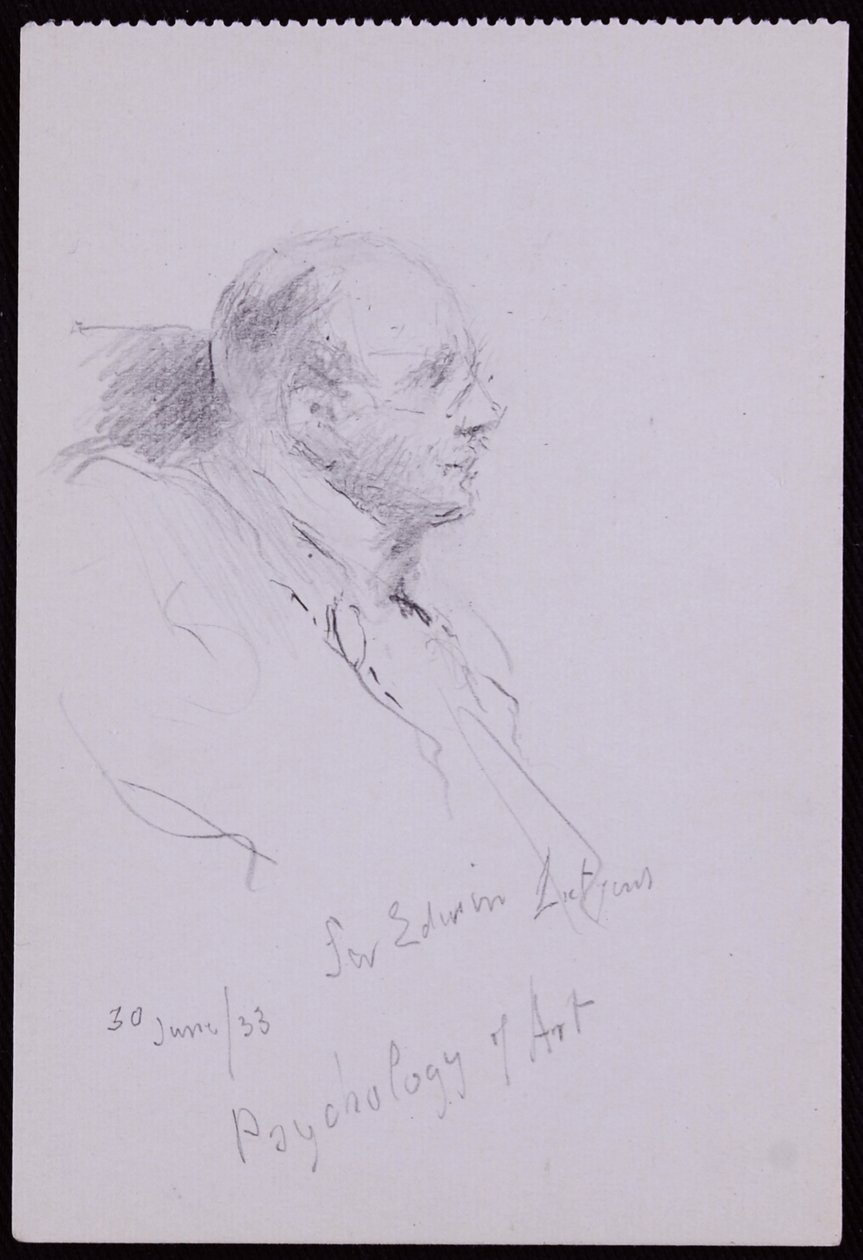 Edwin Lutyens portréja alkotó: Francis Wilfred Lawson