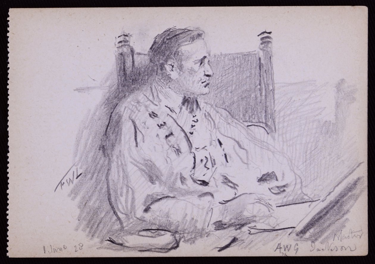 Ernest Jackson portréja alkotó: Francis Wilfred Lawson