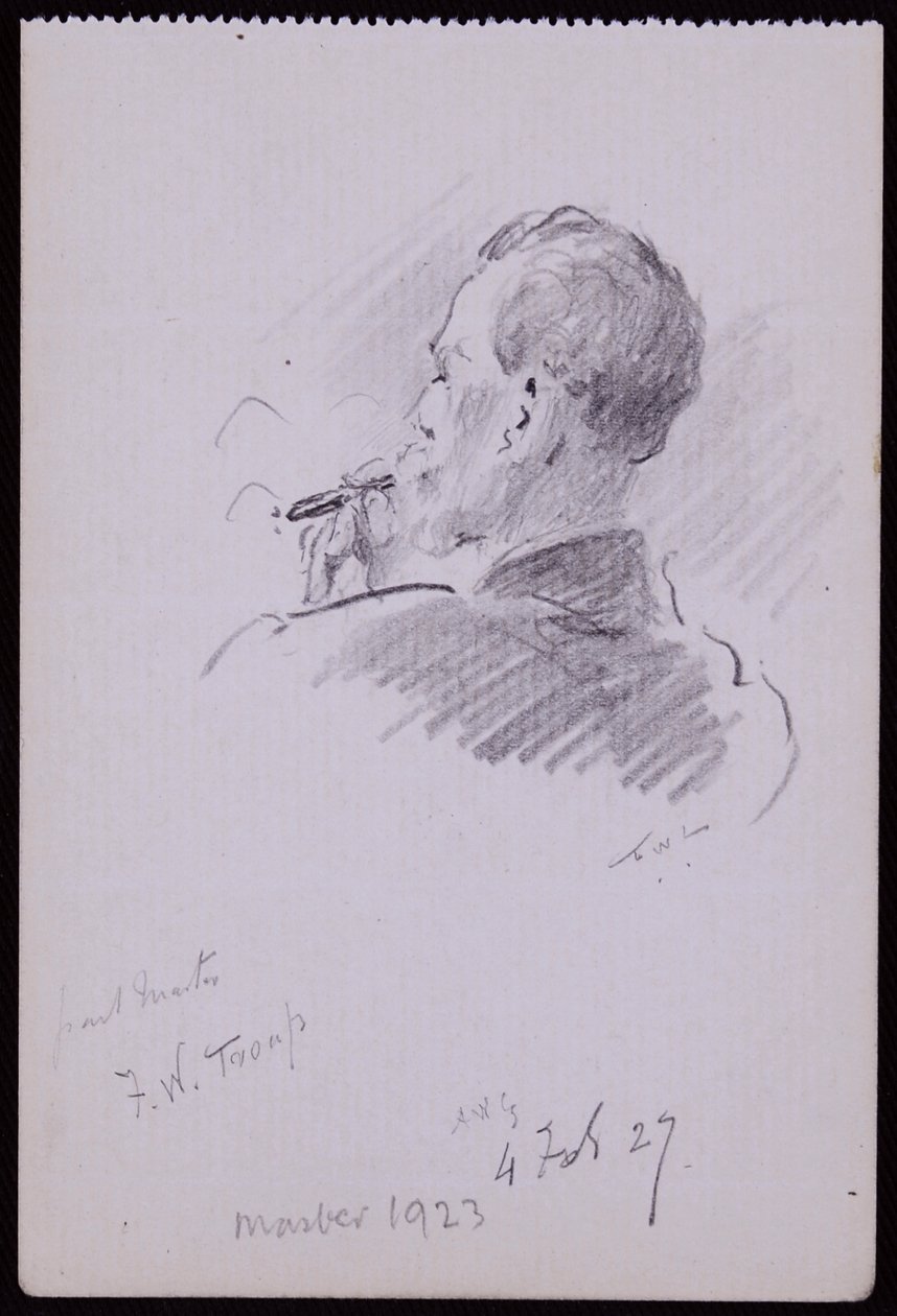Francis Troup portréja alkotó: Francis Wilfred Lawson